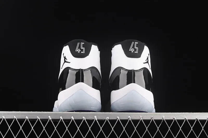 All categories Air Jordan Jordan series basketball shoes Air Jordan 11 F version Air Jordan 11Concord aj11 Concord black and white replica basketball shoes 378037-100
